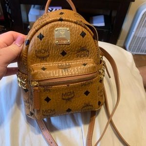 MCM X mini backpack